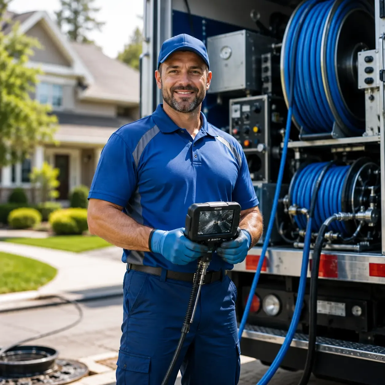 Local outdoor drain cleaning specialists in New Middletown, IN
